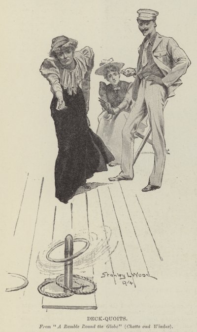 Deck-Quoits by Stanley L. Wood